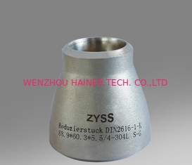 China Eccentric Pipe Reducer Stainless Steel Pipe Fitting 304 / 316 Butt Weld supplier